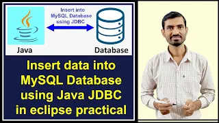 #2 Java and MySQL connection eclipse | Insert data into table using PreparedStatement JDBC Practical