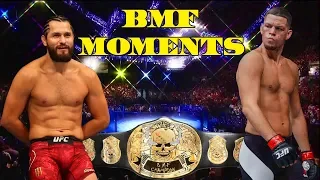 Nate Diaz vs Jorge Masvidal Top 10 BMF Moments