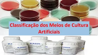 Microbiologia Médica: Classificação dos Meios de Cultura Artificiais - parte 1