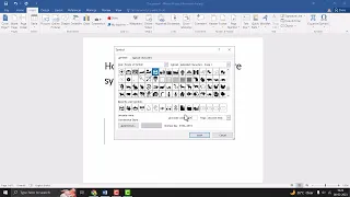 How to insert convenience store symbol in word Hindi
