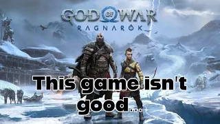 God Of War Ragnarok is Not A Good Game...