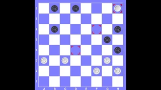 #7 Шашки - из дебюта Игра Бодянского. Начинающим - как правильно играть в шашки