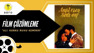 BBFO Film Çözümleme / "ALİ: KORKU RUHU KEMİRİR" I.Bölüm / Konuk Konuşmacı: Dr.Burak Bakır