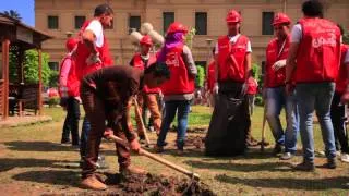 Coca-Cola Bus @ Cairo University / اوتوبيس كوكاكولا في جامعة القاهرة