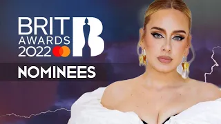 BRIT Awards 2022 | Nominees