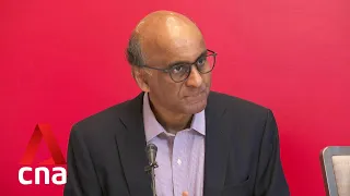 Tharman says bid for Singapore presidency 'greatly advantaged' from time with PAP