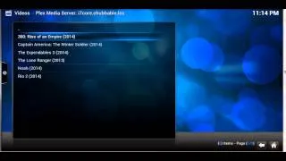 XBMC as a UPnP Client of Plex Media Server