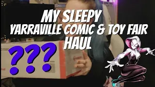 My Sleepy Yarraville Comic & Toy Fair Haul