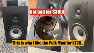 A Review of The Polk Monitor XT20 Speakers