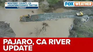 Flood Responders Make Progress on Levee That Spilled Water Into Pajaro, California