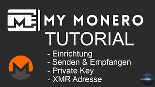 Monero Wallet Tutorial | MyMonero komplett Anleitung | Deutsch