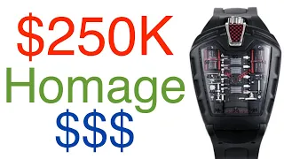 Hublot MP-05 LaFerrari Homage Watch by Kimsdun Review - Skywind007