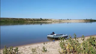 Рыбалка с ночевкой. 29 августа. Баня на берегу Иртыша. Картина маслом