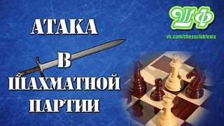 Шахматы. Атака в шахматной партии. Часть 1 "Правила ведения атаки"