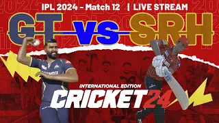 GT vs SRH : Gujarat Titans vs Sunrisers Hyderabad IPL 2024 Match Highlights Cricket 24