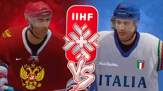 ЧЕМПИОНАТ МИРА ПО ХОККЕЮ 2020 - РОССИЯ vs ИТАЛИЯ - КАРЬЕРА ЗА РОССИЮ - NHL LEGACY EDITION