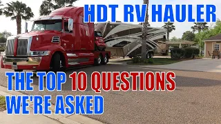 Top 10 Questions About Converting a HDT into a RV Hauler! // Full Time RV Living