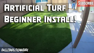 How to Install Artificial Turf for Beginners DIY Part 2