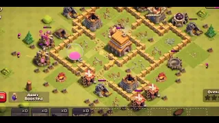 Clash Of Clans - TH 6 Attack (Giants Archer Wall Breakers ft. Lightning Spells)