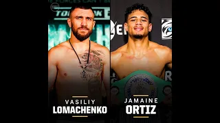 VASILIY LOMACHENKO VS JAMAINE ORTIZ FULL FIGHT