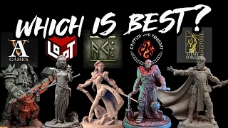 Who Makes the BEST 3D Printable Miniature Subscription?