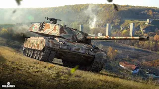 World of Tanks Bisonte C45 8К урона 4 фрага (8K DMG 4 frags)