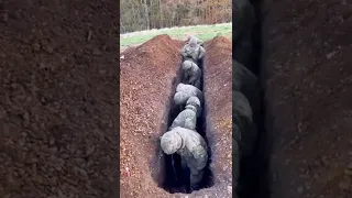 The British Army Digging a Trench 🇬🇧