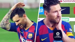 Lionel Messi donne une interview aussi rare qu'alarmante après le sacre du Real Madrid | Oh My Goal