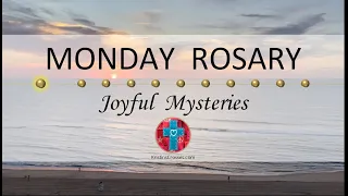 Monday Rosary • Joyful Mysteries of the Rosary 💙 Sunrise Over the Ocean