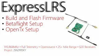 ExpressLRS Complete Setup Guide for Happymodel ES915TX and ES915RX