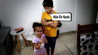 Ele Fez a Irmazinha Dele Chorar de Novo