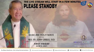 LIVE NOW | Holy Mass at the Diocesan Shrine for the First Friday, June 4, 2021 (10am)