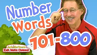 Number Words | 701-800 | Jack Hartmann