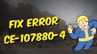 How To Fix PS5 Error CE-107880-4