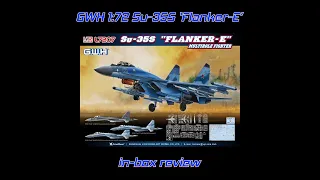 GWH 1:72 Su-35S 'Flanker-E' (L7207) inbox review / unboxing