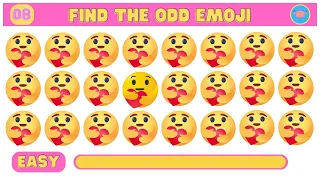 | Emoji Challenges | Find the Odd Emoji | Test Your Eyes - 8