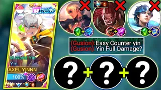 TRY THIS FULL DAMAGE BUILD ON YIN ONESHOT ANY HERO | YIN BEST BUILD & EMBLEM | MOBILE LEGENDS