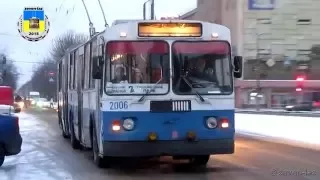 Черкаський тролейбус- З наступаючим Новим 2016 роком! 31.12.2015