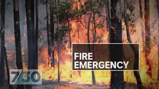Heartbroken NSW residents evacuate as bushfires approach. | 7.30