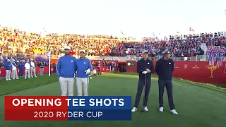 Opening Tee Shots | 2020 Ryder Cup