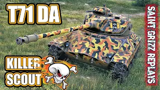 WoT T71 DA Gameplay ♦ 9 Frags 4k Dmg ♦ Light Tank Review