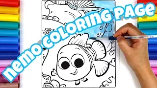 Disney Nemo Coloring Pages (Painting for Kids)