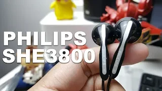 PHILIPS SHE3800 review & unboxing - indonesia