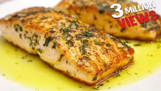 Salmon with lemon butter sauce # 89