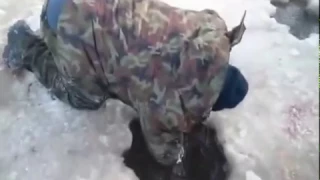 Ловля щуки руками зимой из проруби