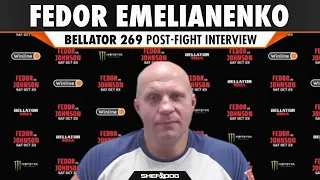 Fedor Emelianenko | Bellator 269 - Post Fight Interview