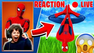 🔴 PRIME 2 VITTORIE REALI - REACTION A FORTNITE Cap 3 - Poteri di Spider Man - Codice PLAYMOJITO