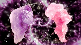 Rose Quartz & Amethyst ENTANGLEMENT [Healing Frequencies - Sound Therapy]