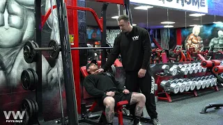 Smith Machine Incline Chest Press Tutorial