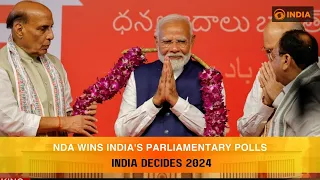 NDA wins India's parliamentary polls | India Decides 2024 | DD India News Hour